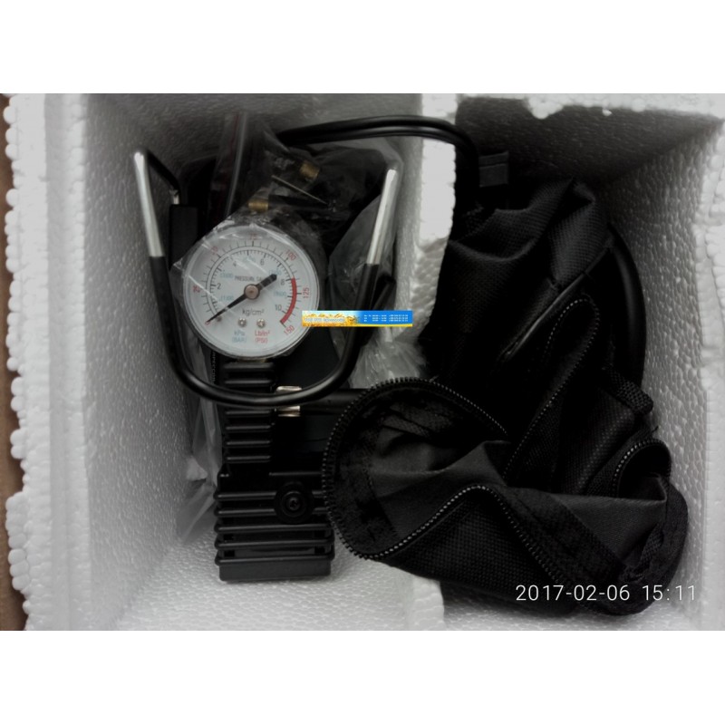 Компрессор 12V 10Атм 38л/мин автостоп прикуриватель+клеммы DK31-002A