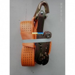 Стяжка груза 5t. 50mm.x5m.(0.5+4.5) пластиковая ручка DK-3919