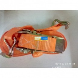 Стяжка груза 1t. 25mm.x8m.(0.5+7.5) металлическая ручка  DK-3940