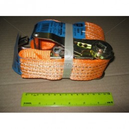 Стяжка груза 2t. 50mm.x6m.(0.5+5.5) металлическая ручка  DK-3926