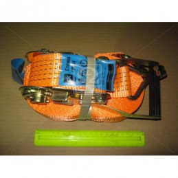 Стяжка груза 3t. 50mm.x14m.0.5+13.5 пластиковая ручка  DK-3918