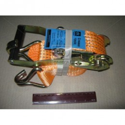 Стяжка груза 3t. 50mm.x6m.(0.5+5.5) пластиковая ручка  DK-3914