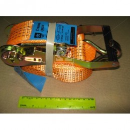 Стяжка груза 3t. 50mm.x8m.(0.5+7.5) пластиковая ручка  DK-3915