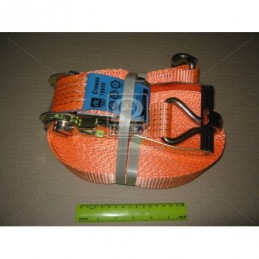 Стяжка груза 5t. 50mm.x14m.(0.5+13.5) пластиковая ручка  DK-3924