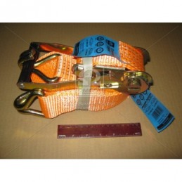 Стяжка груза 5t. 50mm.x8m.(0.5+7.5) пластиковая ручка DK-3921