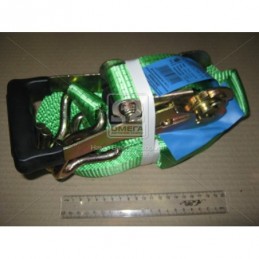 Стяжка груза 5t. 50mm.x12m.(0.5+11.5) евро ручка ARM-st512