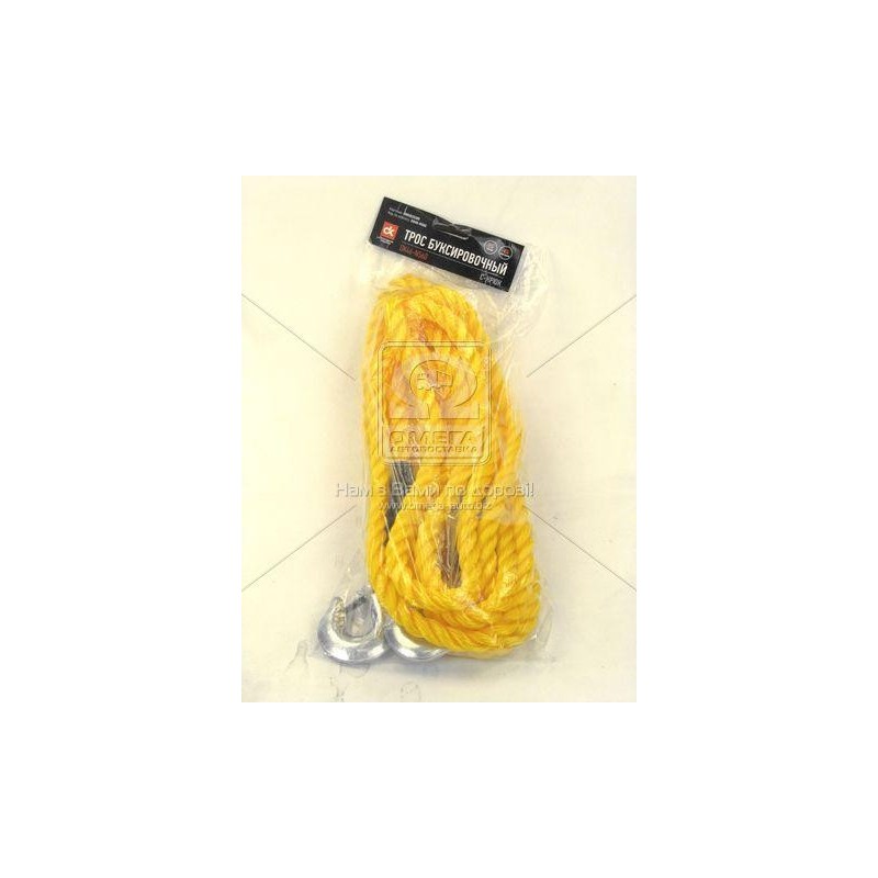 Трос буксировочный круглый С-крюк 5т. 6м. DK46-N560